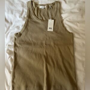 NWT VINCE Ribbed Tank
